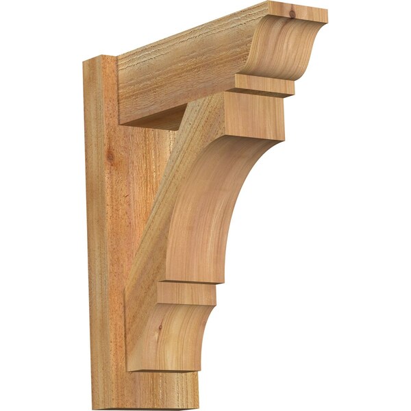 Ekena Millwork Balboa Rough Sawn Traditional Outlooker, Western Red Cedar, 6"W x 16"D x 20"H OUT06X16X20BOA01RWR - main